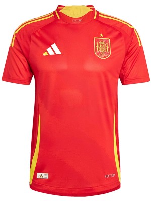 Spain home jersey soccer kit men's first uniform sportswear football tops sport shirt Euro 2024 cup